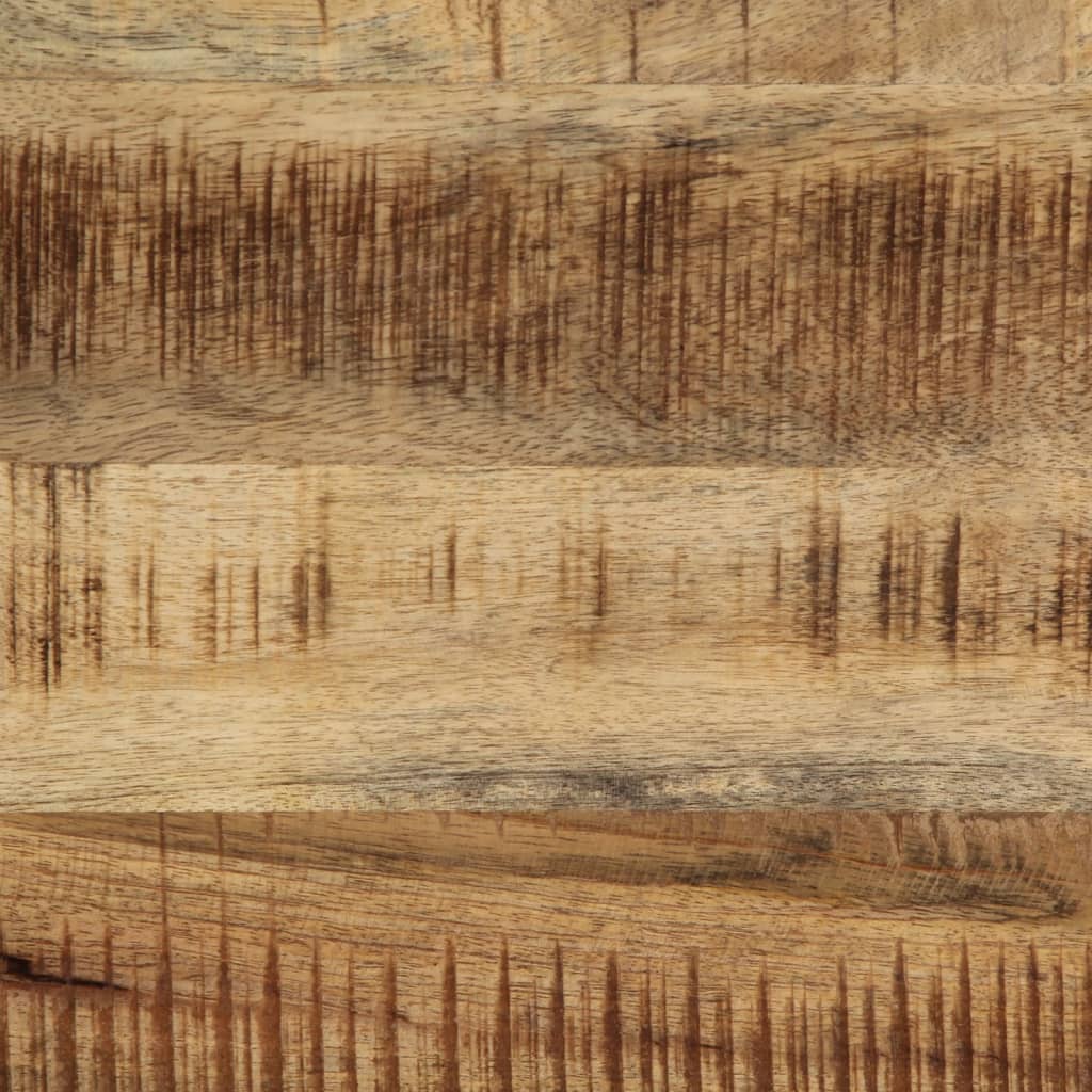 TV Cabinet 100x42x40 cm Solid Wood Rough Mango